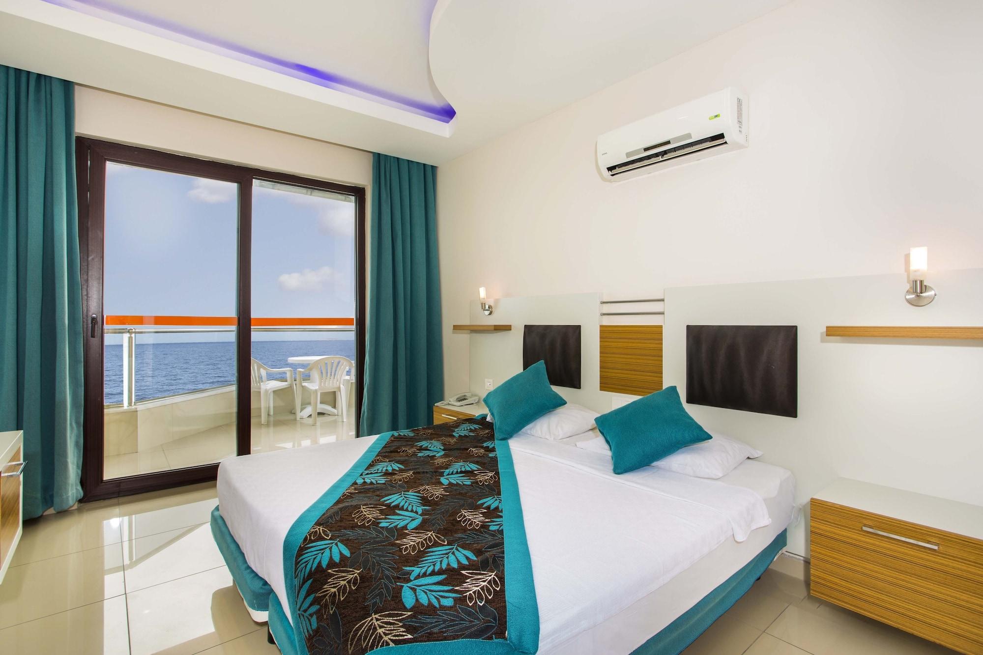 Kleopatra Ada Beach Hotel Alanya Exteriér fotografie