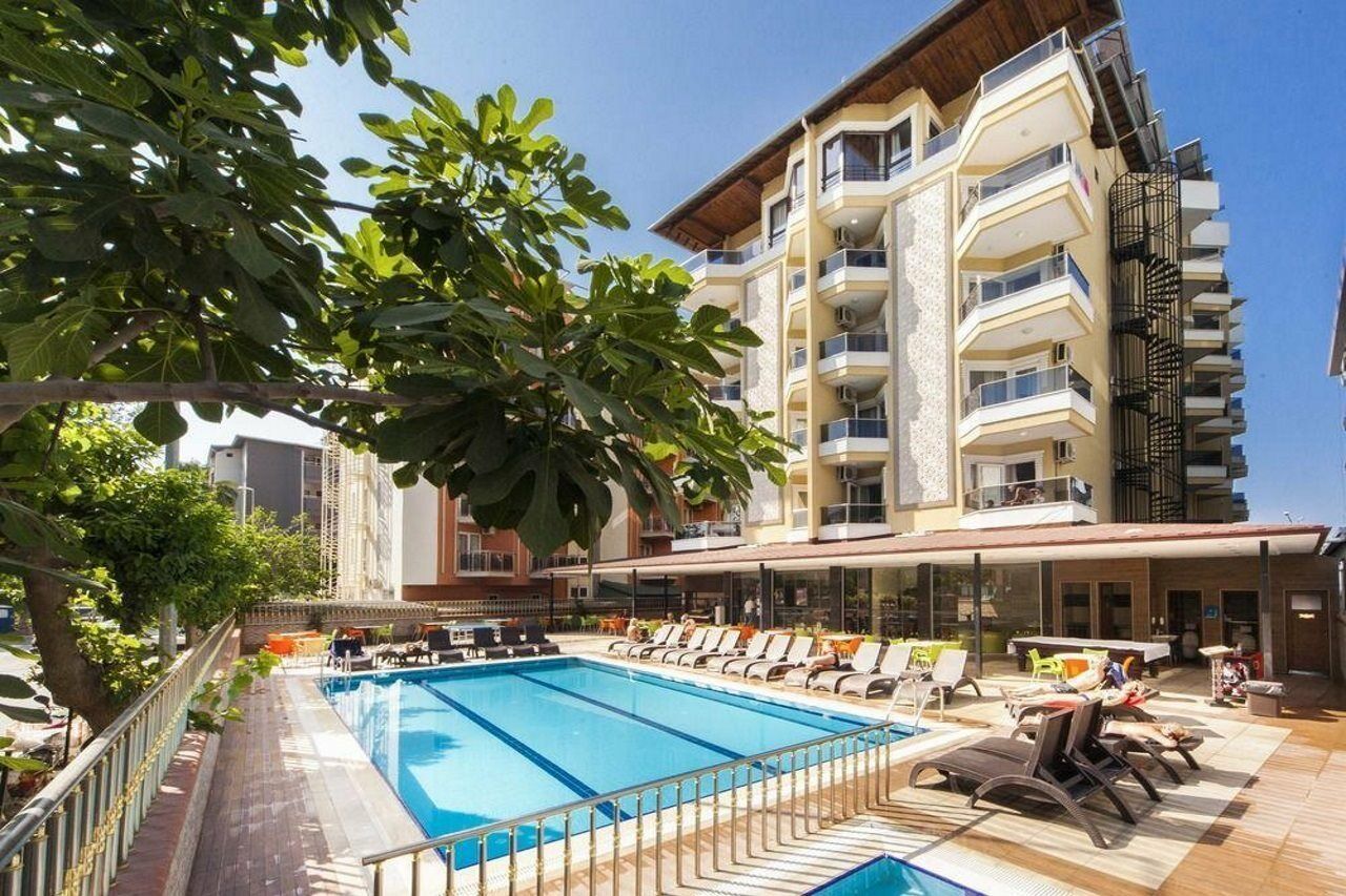 Kleopatra Ada Beach Hotel Alanya Exteriér fotografie